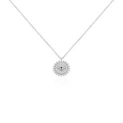 Collier Salvia Argent Blanc Opale|Marc Orian Best