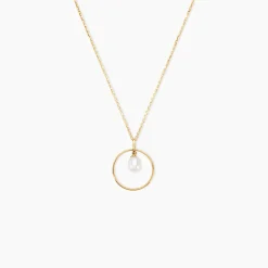 Collier Salvine Or Jaune Perle De Culture