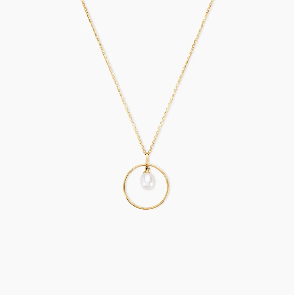Collier Salvine Or Jaune Perle De Culture