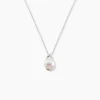 Collier Sasha Argent Blanc Perle De Culture Et Oxyde De Zirconium
