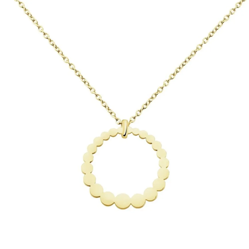 Collier Sautoir Acier Doré Naomi|Marc Orian Best