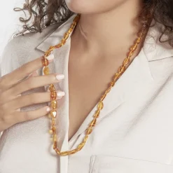 Collier Sautoir Cososus Ambre|Marc Orian Sale