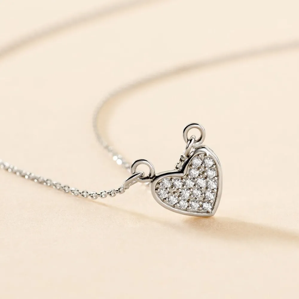 Collier Seya Argent Blanc Oxyde De Zirconium|Marc Orian Sale