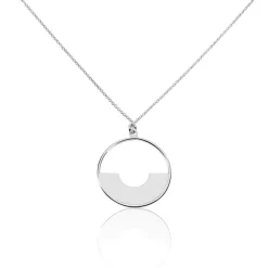 Collier Shemsi Argent Blanc|Marc Orian Hot
