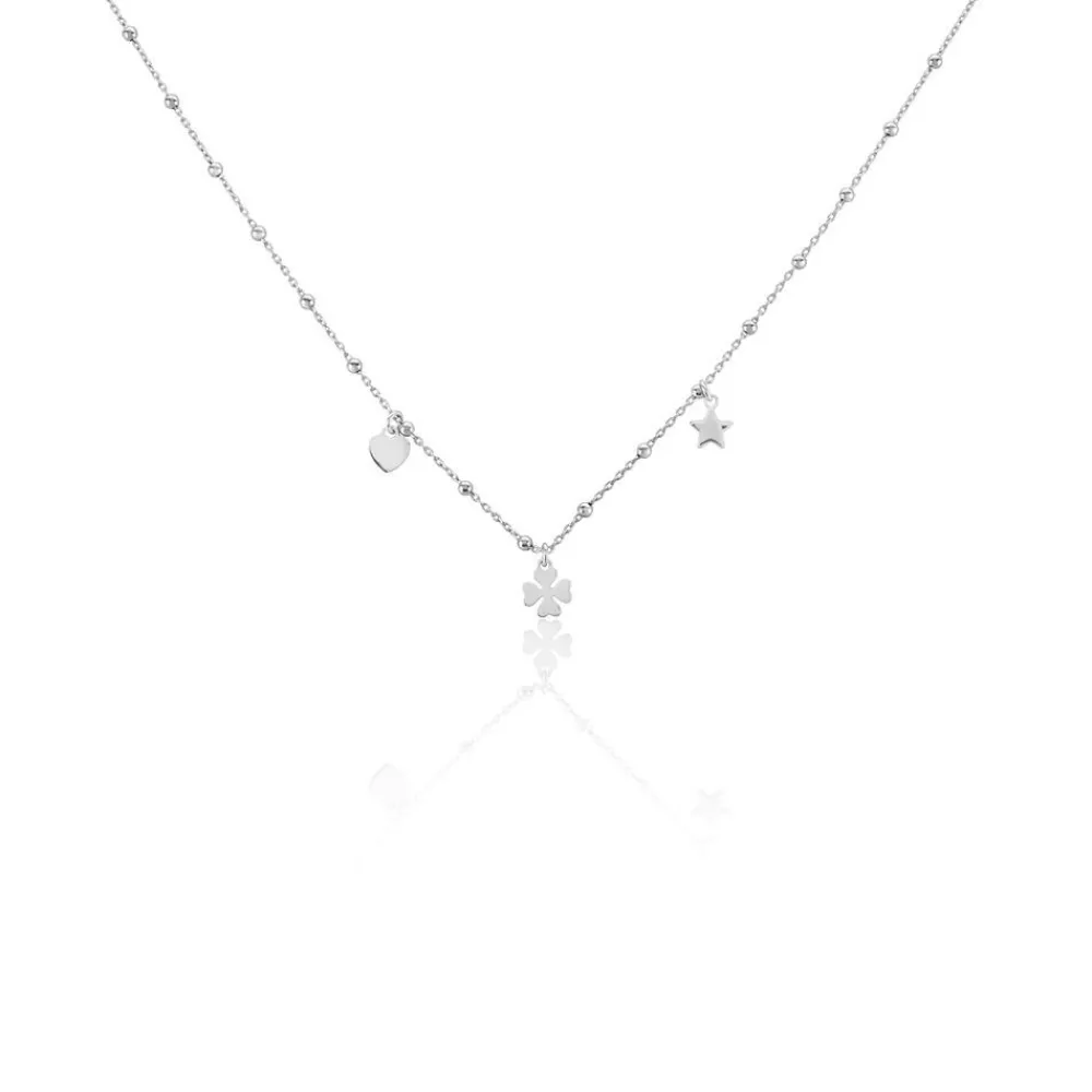 Collier Shyama Argent Blanc|Marc Orian Hot