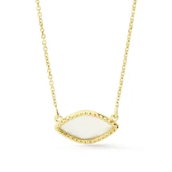 Collier Silma Or Jaune Nacre