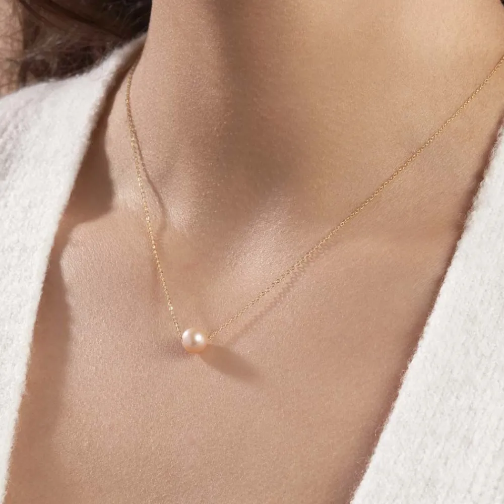 Collier Sissy Or Jaune Perle De Culture|Marc Orian Hot