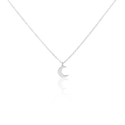 Collier Sonnie Argent Blanc
