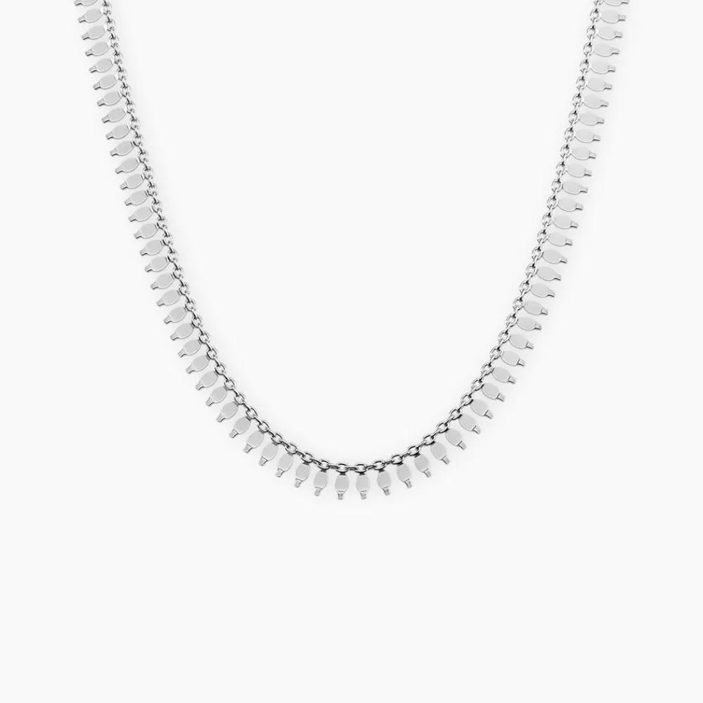 Collier Soranaae Argent Blanc|Marc Orian Clearance