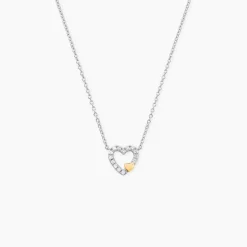 Collier Sorya Or Jaune Argent Blanc Oxyde De Zirconium|Marc Orian Online