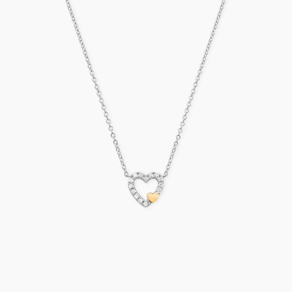 Collier Sorya Or Jaune Argent Blanc Oxyde De Zirconium|Marc Orian Online