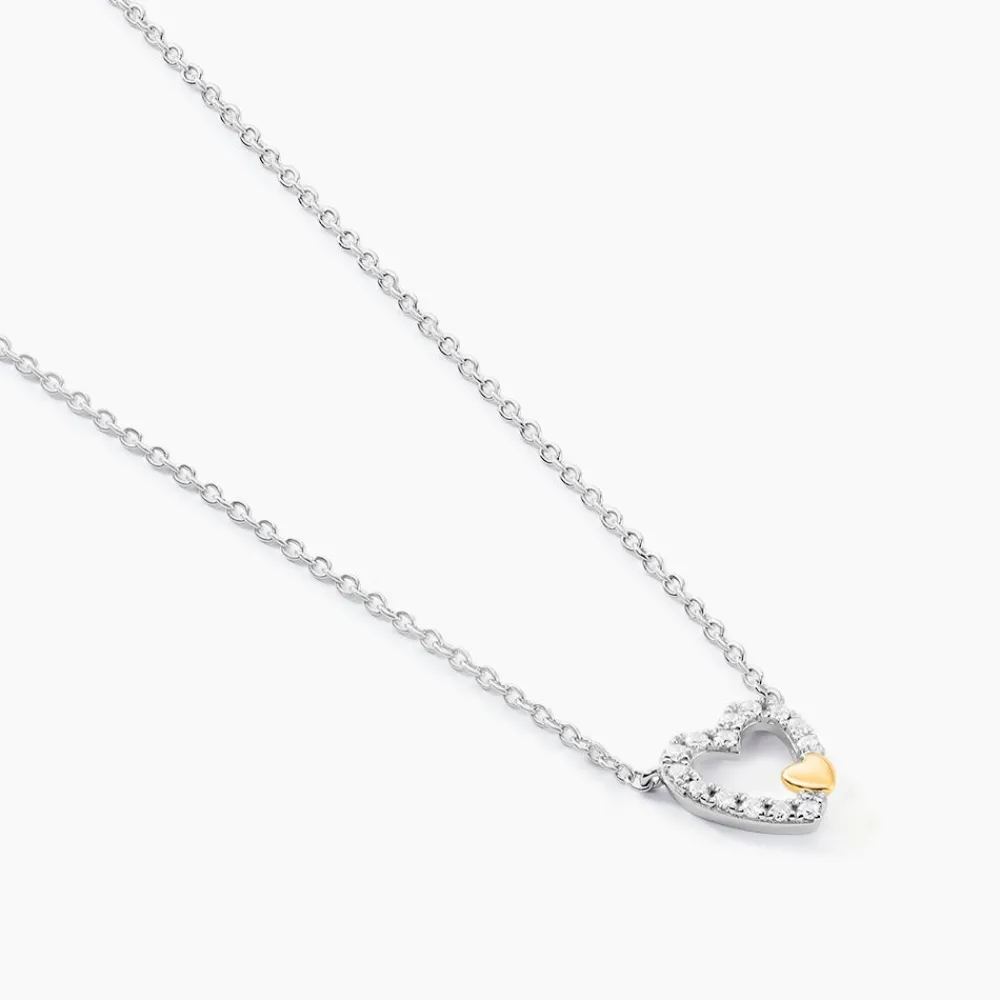 Collier Sorya Or Jaune Argent Blanc Oxyde De Zirconium|Marc Orian Online