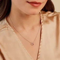 Collier Sorya Or Jaune Argent Blanc Oxyde De Zirconium|Marc Orian Online