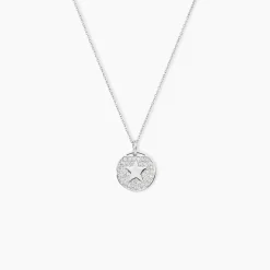 Collier Souria Argent Blanc Oxyde De Zirconium|Marc Orian Hot