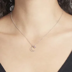 Collier Spirit Argent Blanc Oxyde De Zirconium|Marc Orian Sale