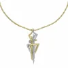 Collier Suraya Laiton Bicolore|JOURDAN Online