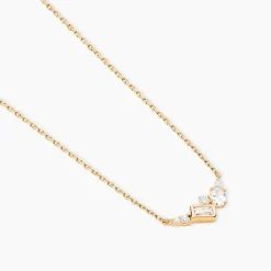 Collier Sya Plaqué Or Jaune Oxyde De Zirconium|Marc Orian New