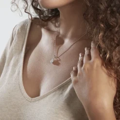 Collier Sylla Argent Blanc Oxyde De Zirconium|Marc Orian Online