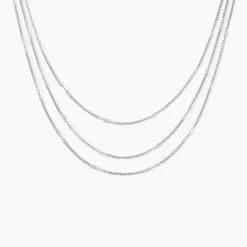 Collier Tango Argent Blanc|Marc Orian Hot