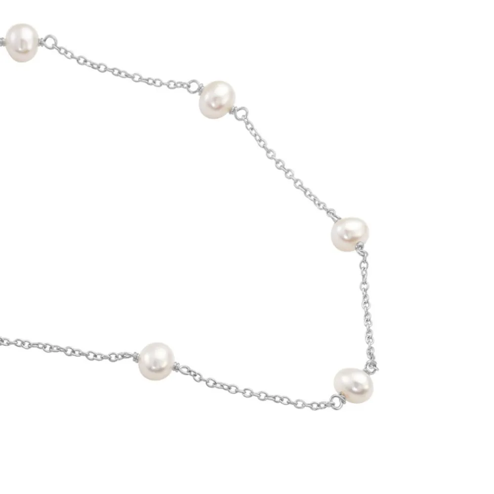 Collier Tanis Argent Perle De Culture|Marc Orian