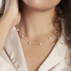 Collier Tanis Argent Perle De Culture|Marc Orian