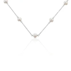 Collier Tanis Argent Perle De Culture|Marc Orian