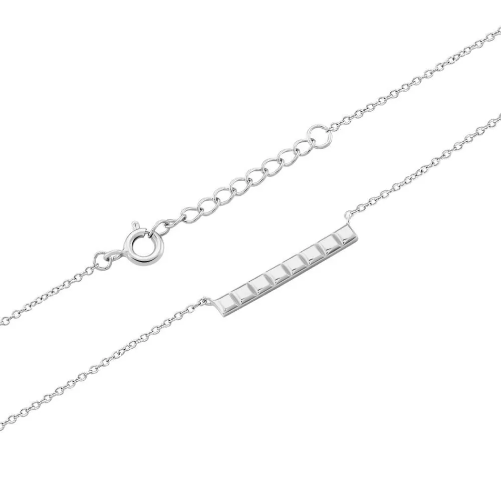 Collier Teressa Argent Blanc|Marc Orian
