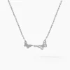 Collier Thecla Argent Blanc Oxyde De Zirconium