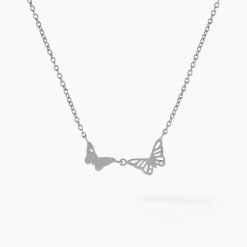 Collier Thecla Argent Blanc Oxyde De Zirconium