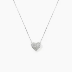 Collier Ti Amo Or Blanc Diamant
