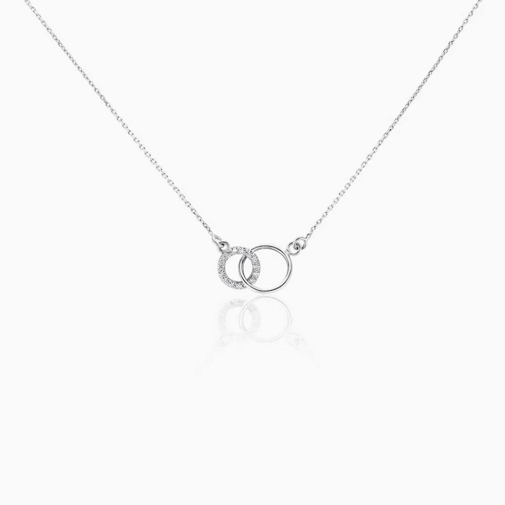 Collier Twillie Argent Blanc Oxyde De Zirconium|Marc Orian Sale
