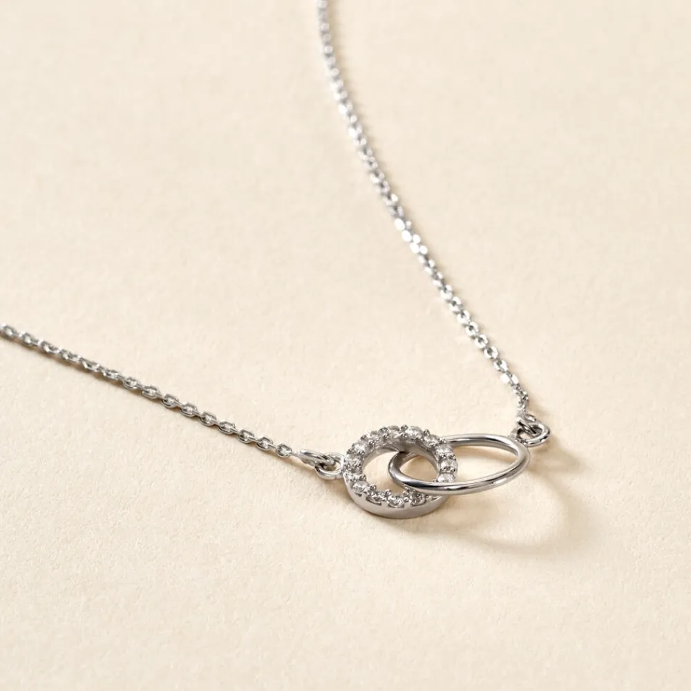 Collier Twillie Argent Blanc Oxyde De Zirconium|Marc Orian Sale