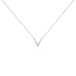 Collier Velda Argent Blanc|Marc Orian Hot