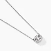 Collier Viana Argent Blanc