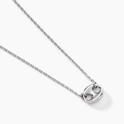 Collier Viana Argent Blanc