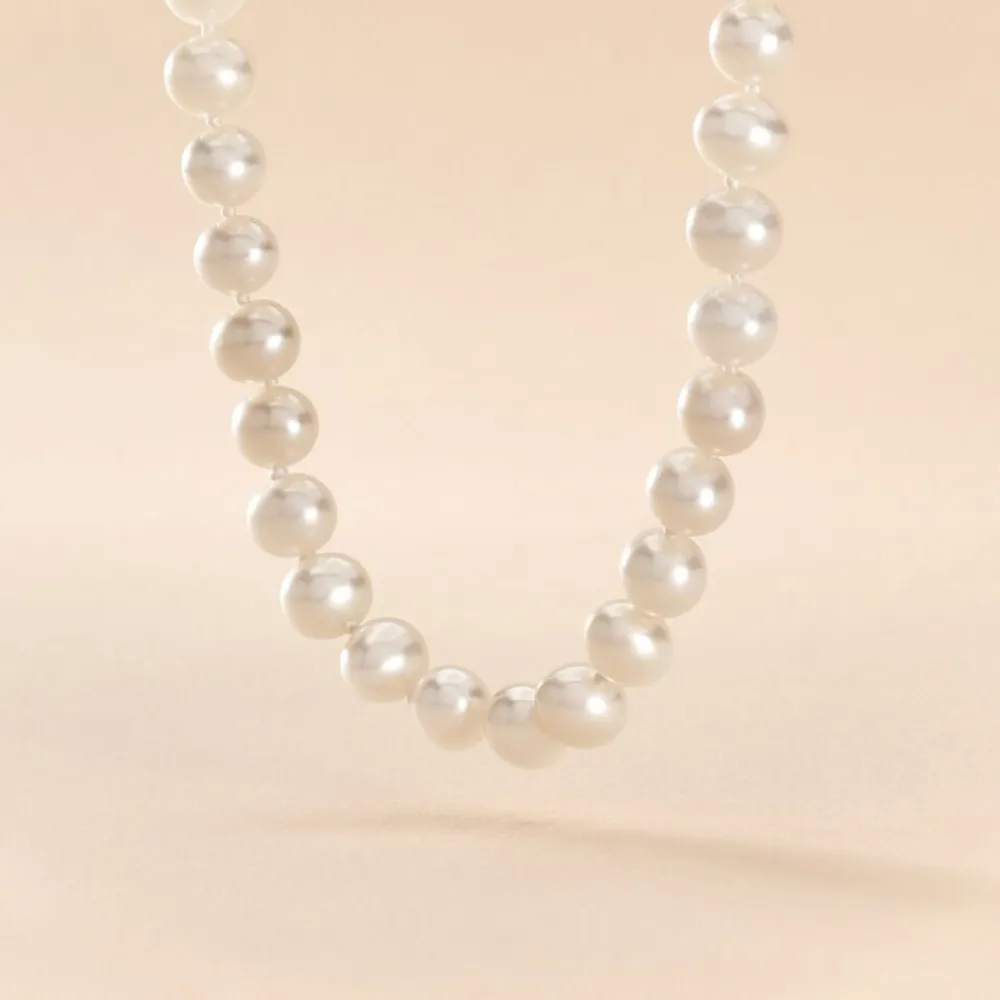 Collier Vincilia Or Jaune Perle De Culture|Marc Orian New