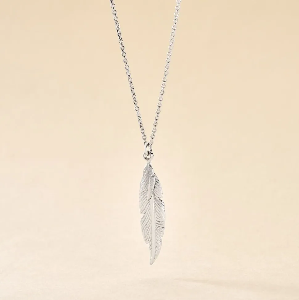 Collier Violka Argent Blanc