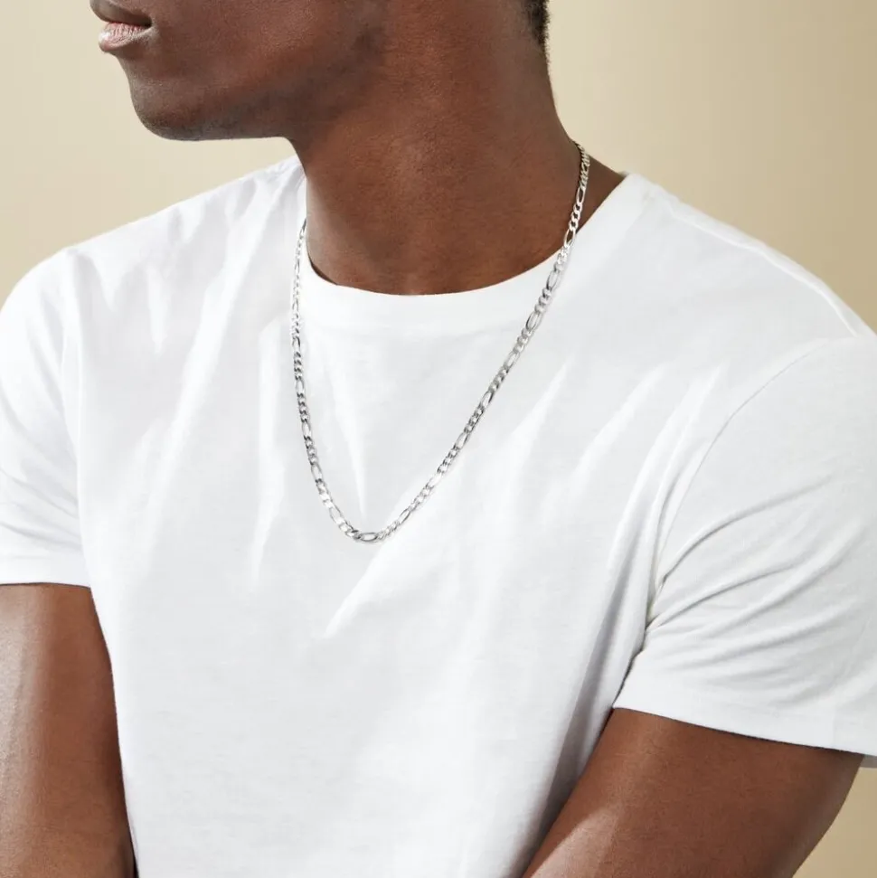 Collier Vivian Argent Blanc