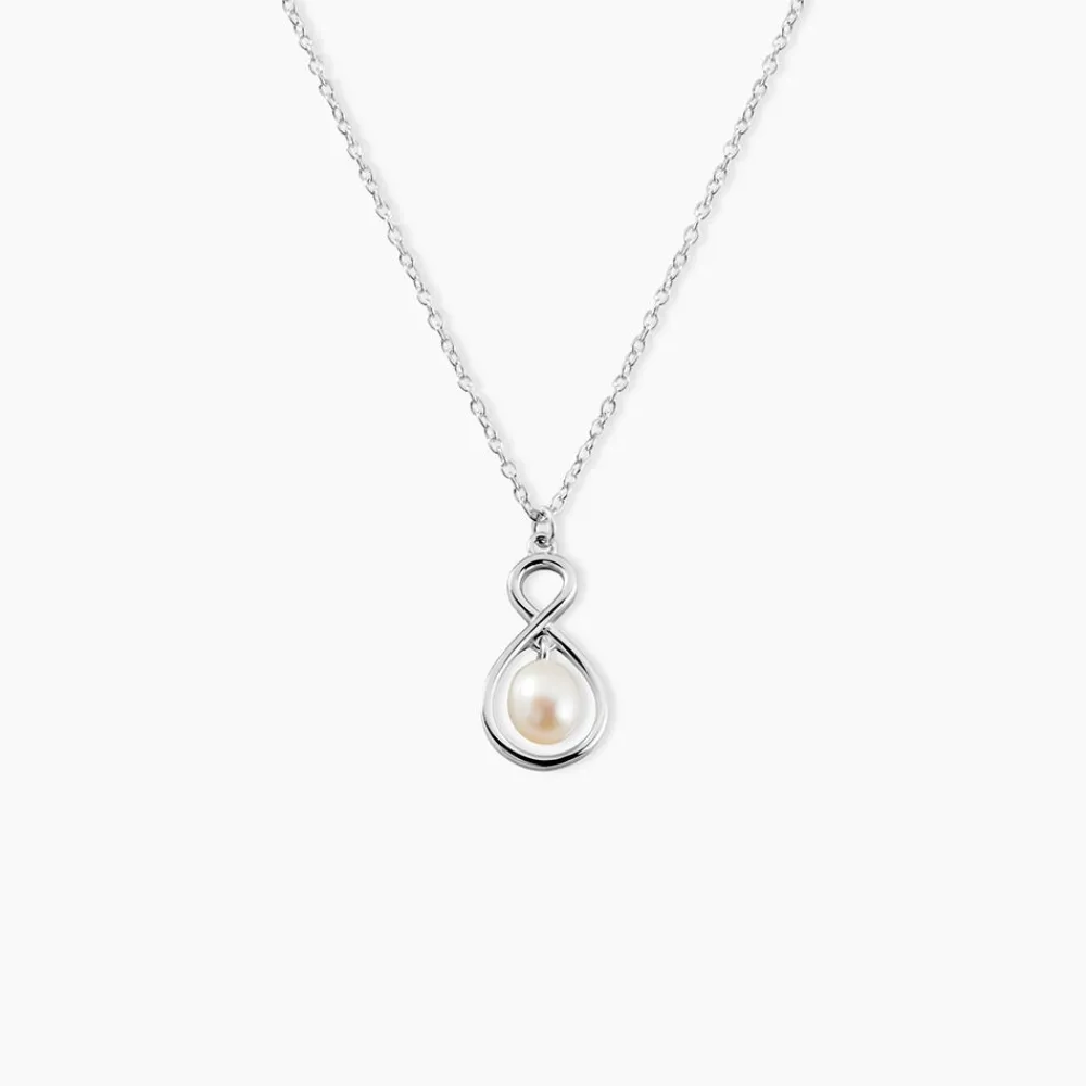 Collier Walae Argent Blanc Perle De Culture|Marc Orian Sale