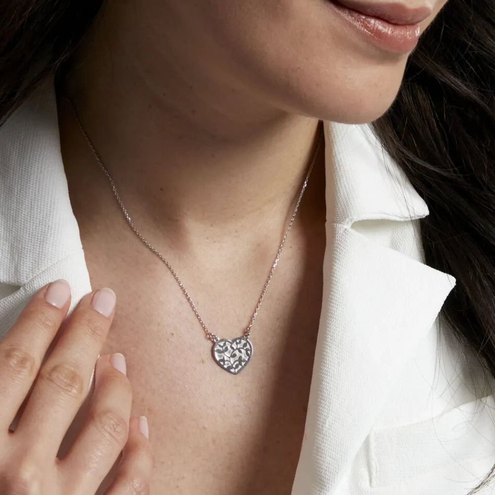 Collier Wandeline Argent Blanc|Marc Orian