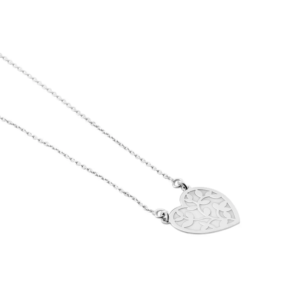 Collier Wandeline Argent Blanc|Marc Orian