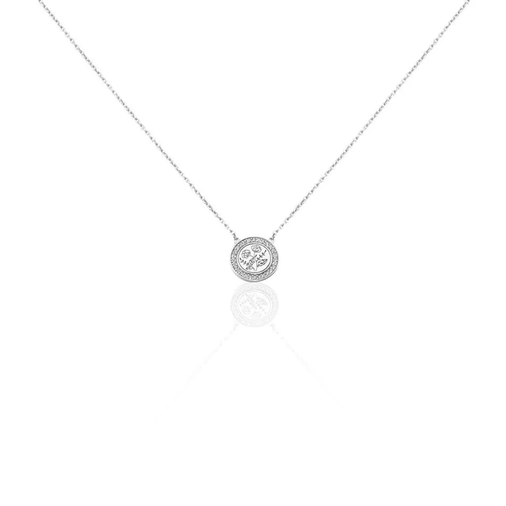 Collier Wolfilo Argent Oxyde|Marc Orian Discount