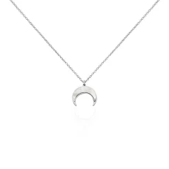 Collier Zea Argent Blanc Nacre|Marc Orian Hot
