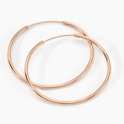 Creoles Argent Rose Olympia|Marc Orian Outlet