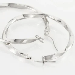 Créoles Argent Blanc Ires