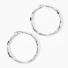 Créoles Argent Blanc Ires