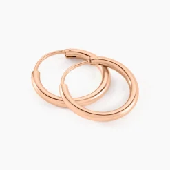 Créoles Argent Rose Olympia|Marc Orian Hot
