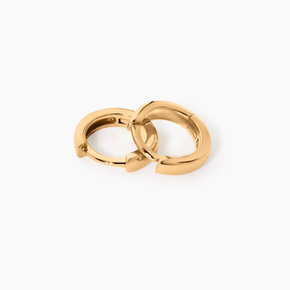 Créoles Eva Plaqué Or Jaune|Marc Orian Outlet
