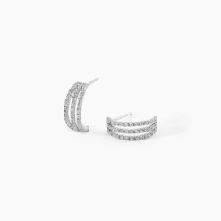 Créoles Oiva De Zirconium|Marc Orian Discount