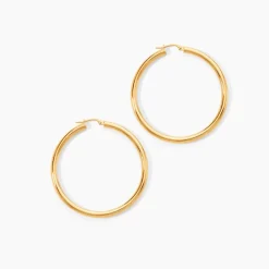 Créoles Or Jaune Rond|Marc Orian Clearance